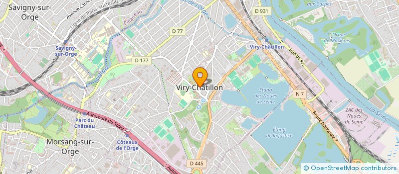 localisation de l'entreprise CAISSE DES ECOLES DE VIRY CHATILLON à VIRY CHATILLON
