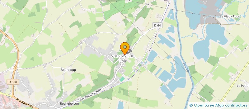 localisation de l'entreprise CAISSE DES ECOLES DE VOUVRAY SUR LOIR à MONTVAL-SUR-LOIR