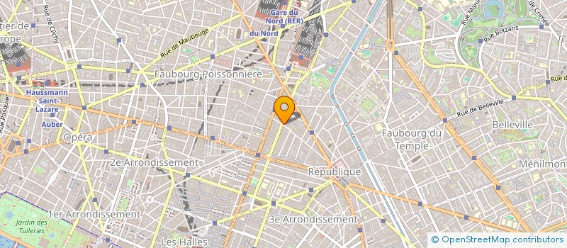 localisation de l'entreprise CAISSE DES ECOLES DU 10E ARRONDISSEMENT à PARIS