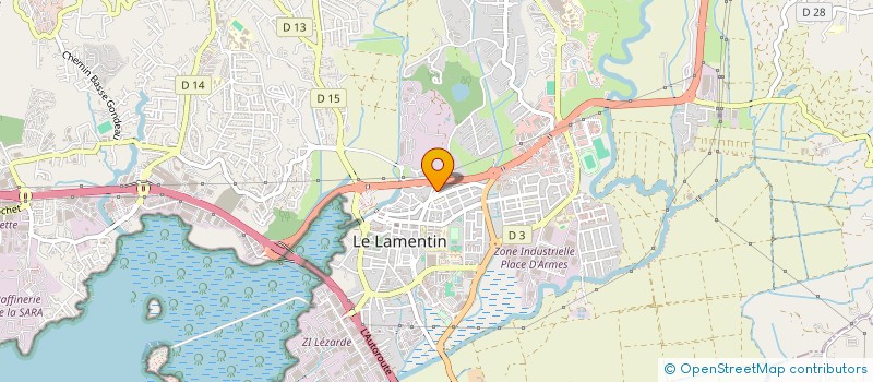 localisation de l'entreprise CAISSE DES ECOLES DU LAMENTIN à LE LAMENTIN