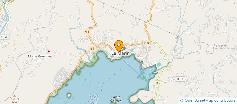 localisation de l'entreprise CAISSE DES ECOLES DU MARIN à LE MARIN