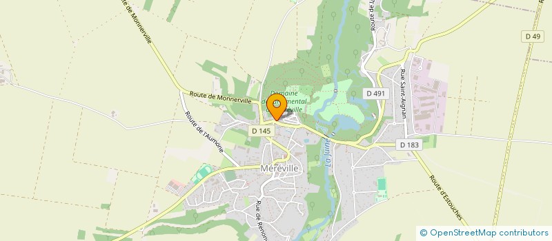 localisation de l'entreprise CAISSE DES ECOLES DU MEREVILLOIS à LE MEREVILLOIS