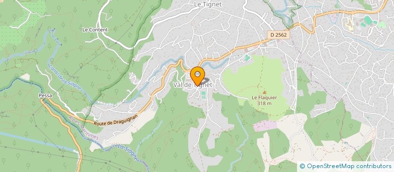 localisation de l'entreprise CAISSE DES ECOLES DU TIGNET à LE TIGNET