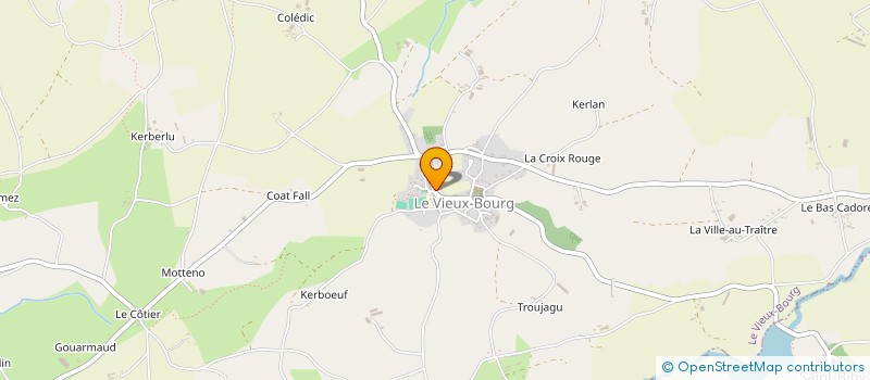 localisation de l'entreprise CAISSE DES ECOLES DU VIEUX BOURG à LE VIEUX-BOURG