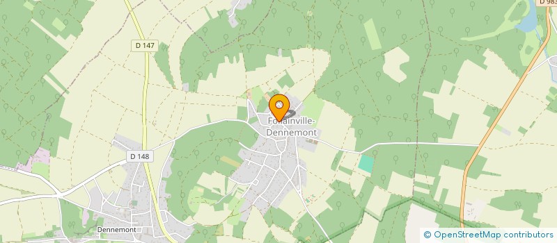 localisation de l'entreprise CAISSE DES ECOLES FOLLAINVILLE DENNEMONT  FOLLAINVILLE-DENNEMONT