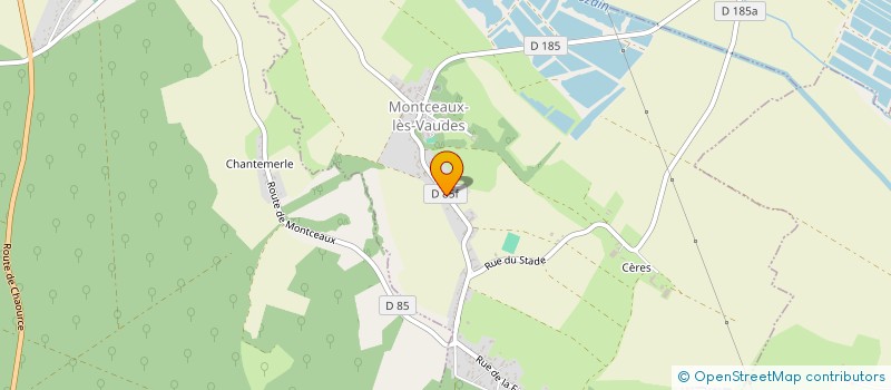localisation de l'entreprise CAISSE DES ECOLES MONTCEAUX LES VAUDES à MONTCEAUX-LES-VAUDES