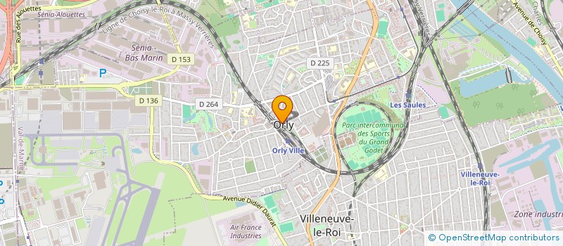 localisation de l'entreprise CAISSE DES ECOLES ORLY à ORLY
