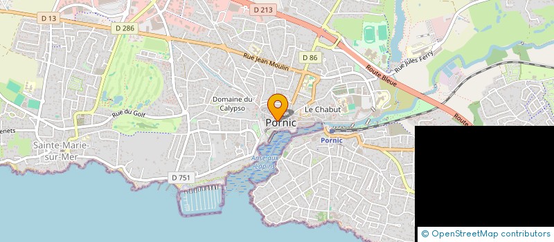 localisation de l'entreprise CAISSE DES ECOLES PORNIC à PORNIC