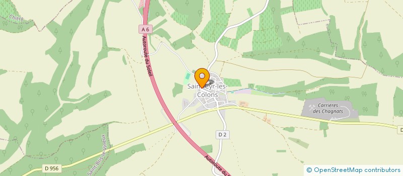 localisation de l'entreprise CAISSE DES ECOLES SAINT-CYR-LES-COLONS  SAINT-CYR-LES-COLONS