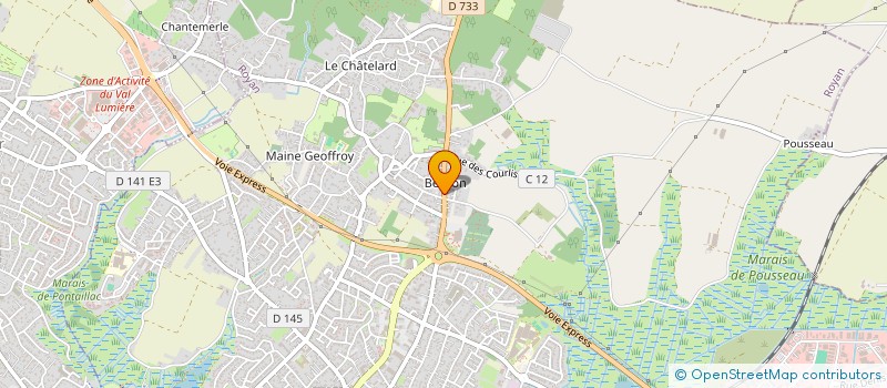 localisation de l'entreprise CAISSE DES ECOLES ST SULPICE DE ROYAN à SAINT-SULPICE-DE-ROYAN