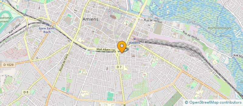 localisation de l'entreprise CAISSE DES INCENDIES à AMIENS