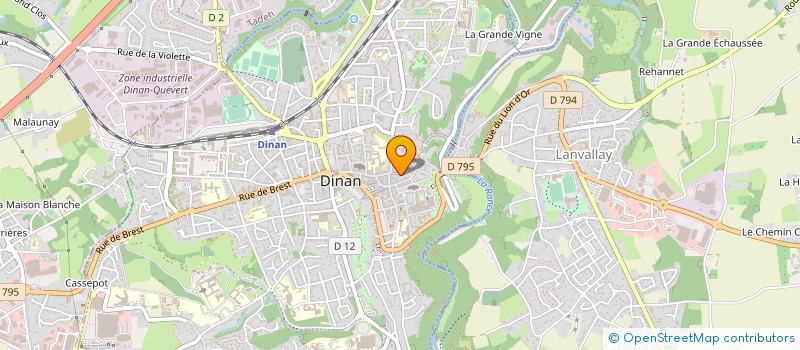 localisation de l'entreprise CAISSE DES REG PEC DES AVOCATS DE DINAN à DINAN