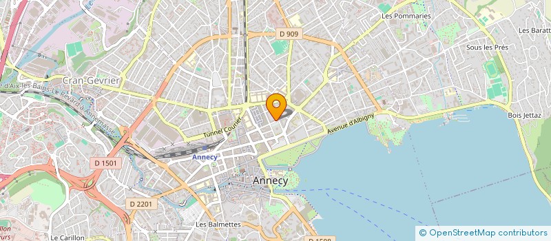 localisation de l'entreprise CAISSE DES REGLEMENTS PECUNIAIRES DES AVOCATS à ANNECY