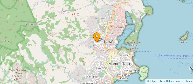 localisation de l'entreprise CAISSE DES REGLEMENTS PECUNIAIRES DES AVOCATS DE MAYOTTE à MAMOUDZOU
