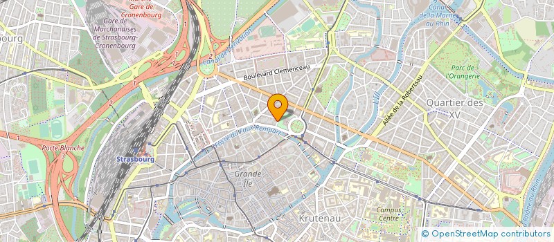 localisation de l'entreprise CAISSE DES REGLEMENTS PECUNIAIRES DES AVOCATS DE STRASBOURG à STRASBOURG