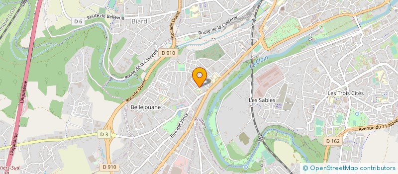 localisation de l'entreprise CAISSE ECOLE PEROCHON à POITIERS