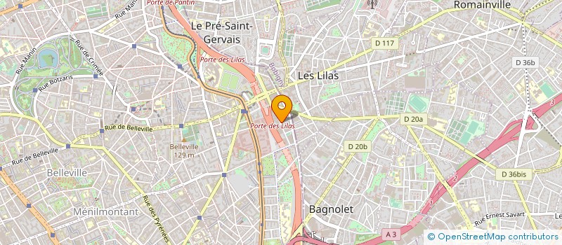 localisation de l'entreprise CAISSE ECOLES 20 EME ARRON PARIS  PARIS