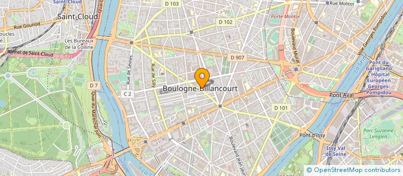 localisation de l'entreprise CAISSE ECOLES DE BOULOGNE BILLANCOURT à BOULOGNE-BILLANCOURT