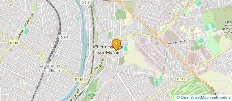 localisation de l'entreprise CAISSE ECOLES DE CHENNEVIERES-SUR-MARNE à CHENNEVIERES-SUR-MARNE