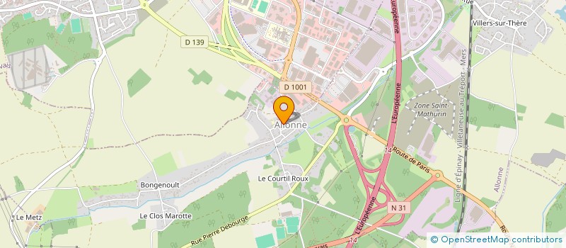 localisation de l'entreprise CAISSE ECOLES DE SAINT MARTIN LE NOEUD  SAINT-MARTIN-LE-NOEUD