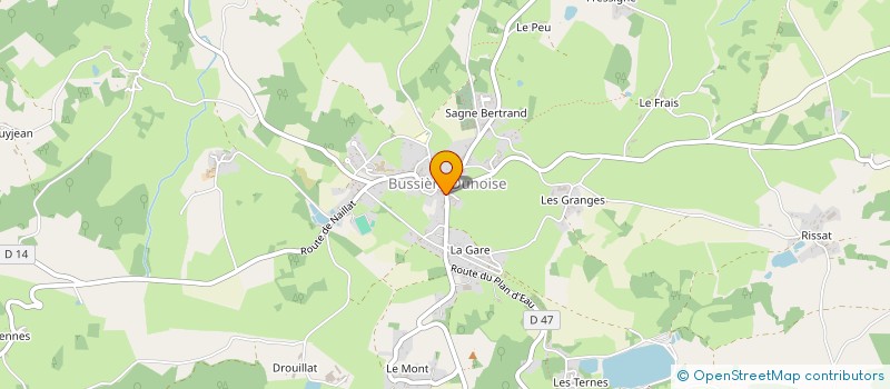 localisation de l'entreprise CAISSE ECOLES DE SAINT SILVAIN MONTAIGUT à SAINT-SILVAIN-MONTAIGUT