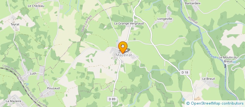 localisation de l'entreprise CAISSE ECOLES DE SAINT YRIEIX LES BOIS  SAINT-YRIEIX-LES-BOIS