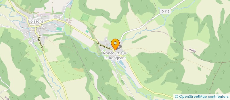localisation de l'entreprise CAISSE ECOLES NONCOURT-SUR-LE-RONGEANT à NONCOURT-SUR-LE-RONGEANT