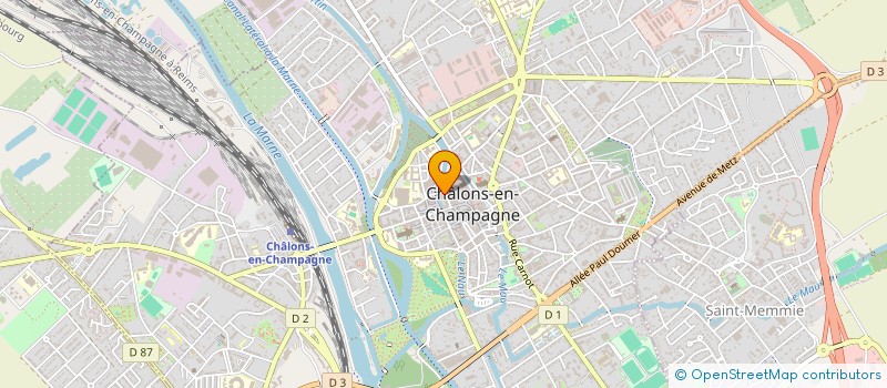 localisation de l'entreprise CAISSE EPARGN PREVOYA CHALON EPERNA SEZA à CHALONS-EN-CHAMPAGNE