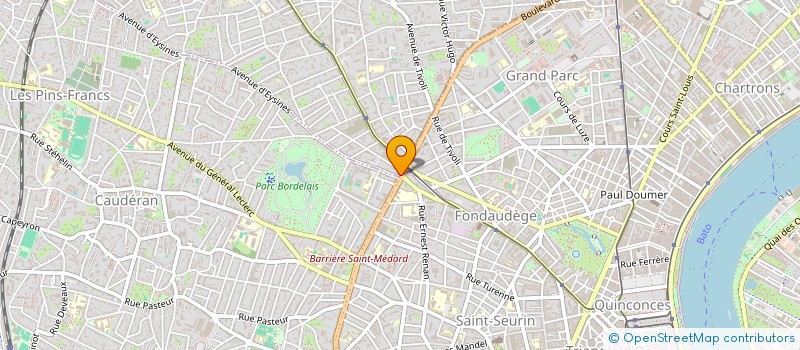 localisation de l'entreprise CAISSE EPARGNE ET PREVOYANCE  LE BOUSCAT