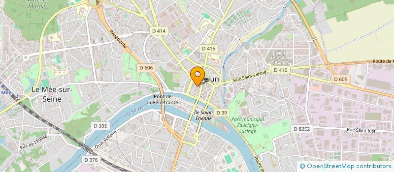 localisation de l'entreprise CAISSE EPARGNE PREVOY SUD SEINE ET MARNE à MELUN