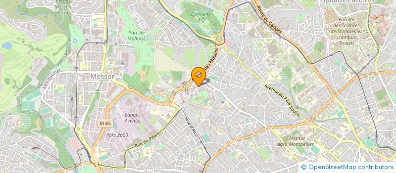 localisation de l'entreprise CAISSE EPARGNE PREVOYANCE LANGUEDOC ROUSSILLON à MONTPELLIER