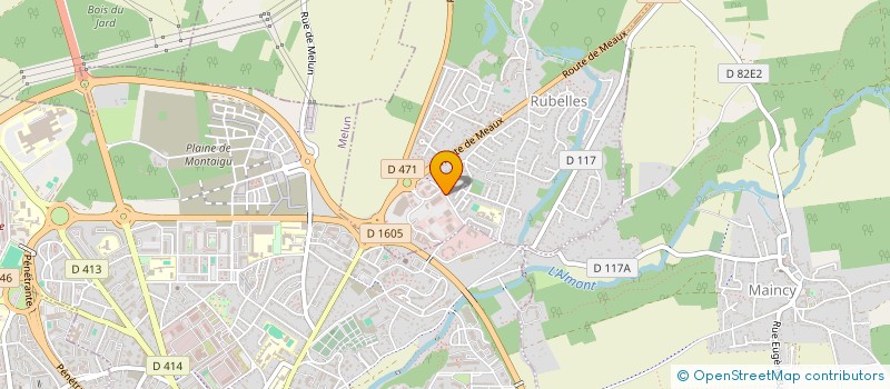 localisation de l'entreprise CAISSE FRANCAIS DE L ETRANGER à RUBELLES