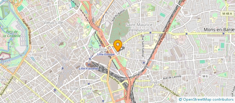 localisation de l'entreprise CAISSE FRATERNELLE D EPARGNE à LILLE