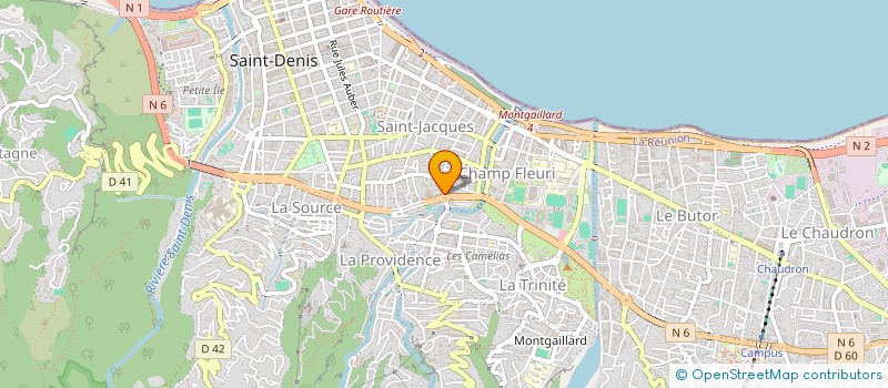 localisation de l'entreprise CAISSE GENERALE DE SECURITE SOCIALE à SAINT-DENIS