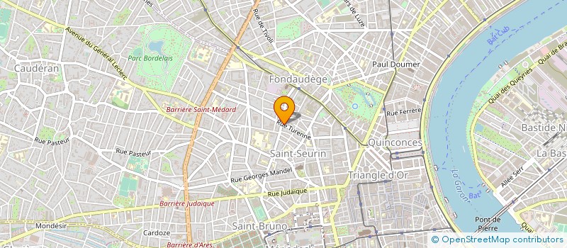 localisation de l'entreprise CAISSE INTER DEPARTEMENTAL DE PREVOYANCE à BORDEAUX