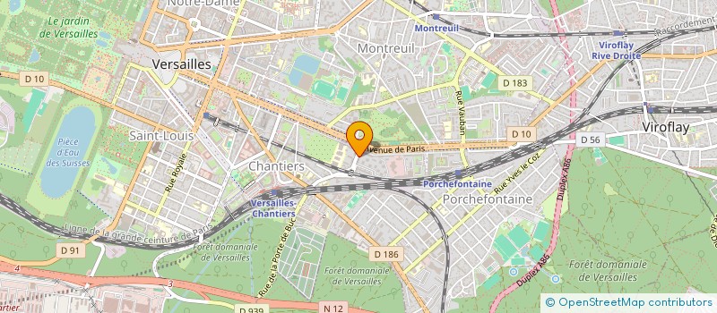localisation de l'entreprise CAISSE INTERDEP AUXILIAIRE PRETS IMMOBIL à VERSAILLES