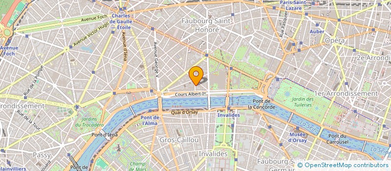 localisation de l'entreprise CAISSE INTERPROF RETRAIT REPART CADRES à PARIS