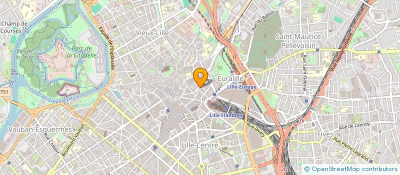 localisation de l'entreprise CAISSE INTERPROFESSION ASSURANCE MALADIE à LILLE