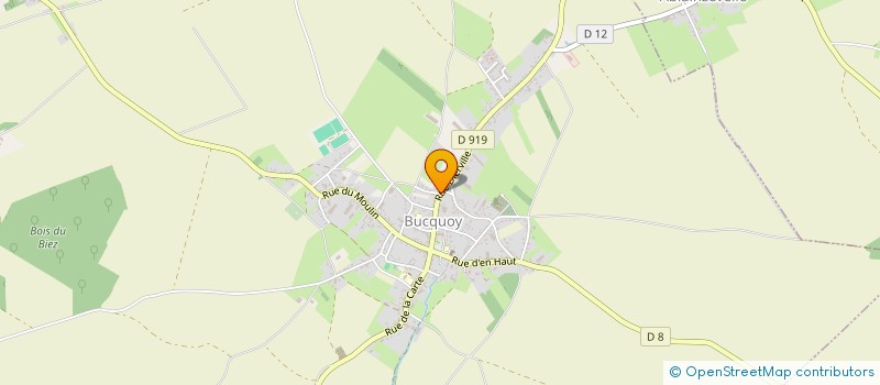 localisation de l'entreprise CAISSE LOC CREDIT AGRICOL MUTUEL BUCQUOY à BUCQUOY
