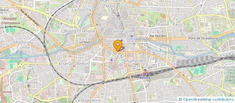 localisation de l'entreprise CAISSE LOC CREDIT AGRICOLE COMBOURG  RENNES