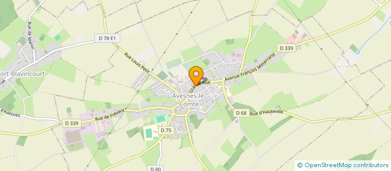 localisation de l'entreprise CAISSE LOC. CREDIT AGRICOLE MUTUEL AVESN  AVESNES-LE-COMTE