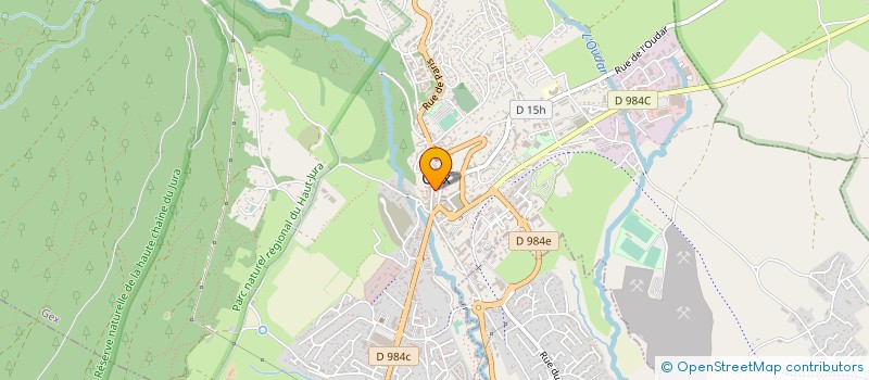 localisation de l'entreprise CAISSE LOCAL CRED AGRIC DE GEX à GEX