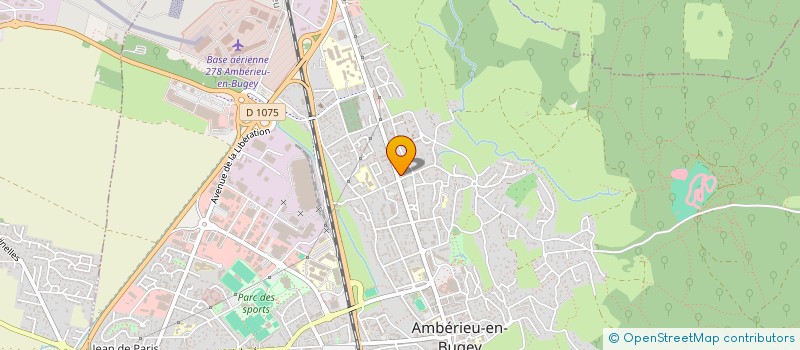 localisation de l'entreprise CAISSE LOCAL CREDIT AGR AMBERIEU à AMBERIEU-EN-BUGEY