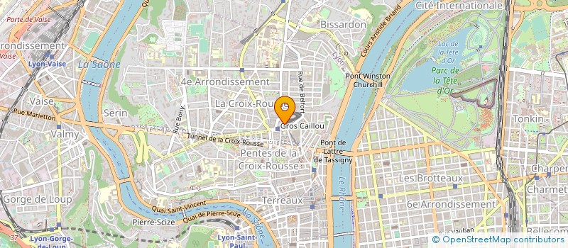 localisation de l'entreprise CAISSE LOCALE CAM CROIX ROUSSE TERREAUX  LYON