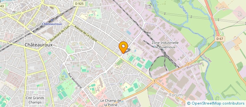 localisation de l'entreprise CAISSE LOCALE CRED AGRIC MUT ST GAULTIER à CHATEAUROUX