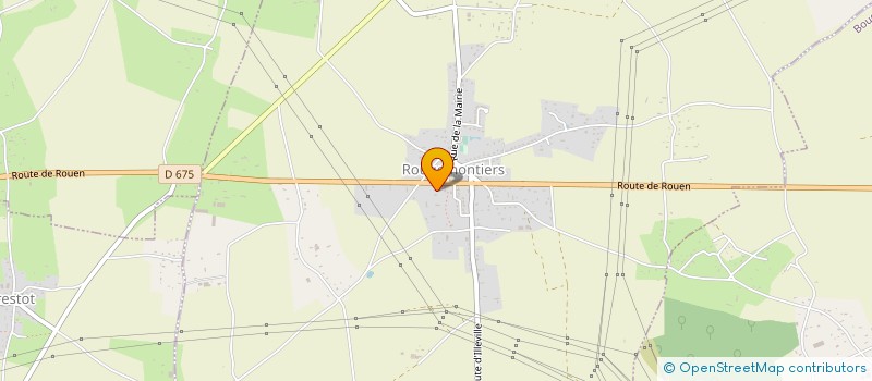 localisation de l'entreprise CAISSE LOCALE CREDIT AGRIC MUT ROUTOT  ROUTOT