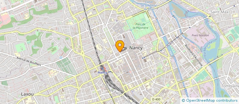 localisation de l'entreprise CAISSE LOCALE CREDIT AGRICOLE  NANCY