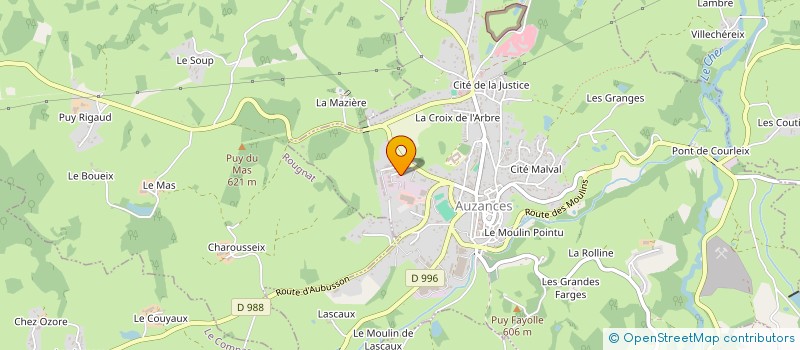 localisation de l'entreprise CAISSE LOCALE CREDIT AGRICOLE à BUSSIERE-NOUVELLE