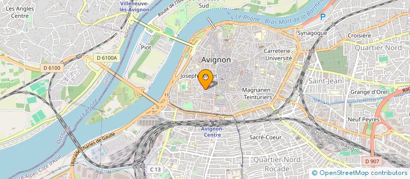 localisation de l'entreprise CAISSE LOCALE CREDIT AGRICOLE  AVIGNON