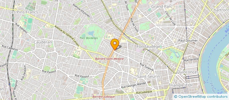 localisation de l'entreprise CAISSE LOCALE CREDIT AGRICOLE BX WILSON à BORDEAUX